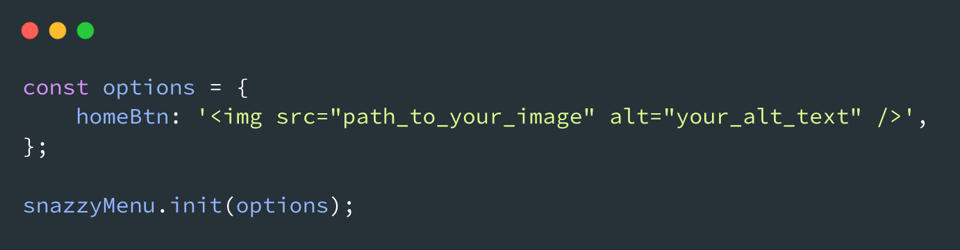 Code snippet